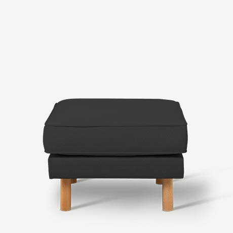 neoretro™ pouff m siyah puf resmi