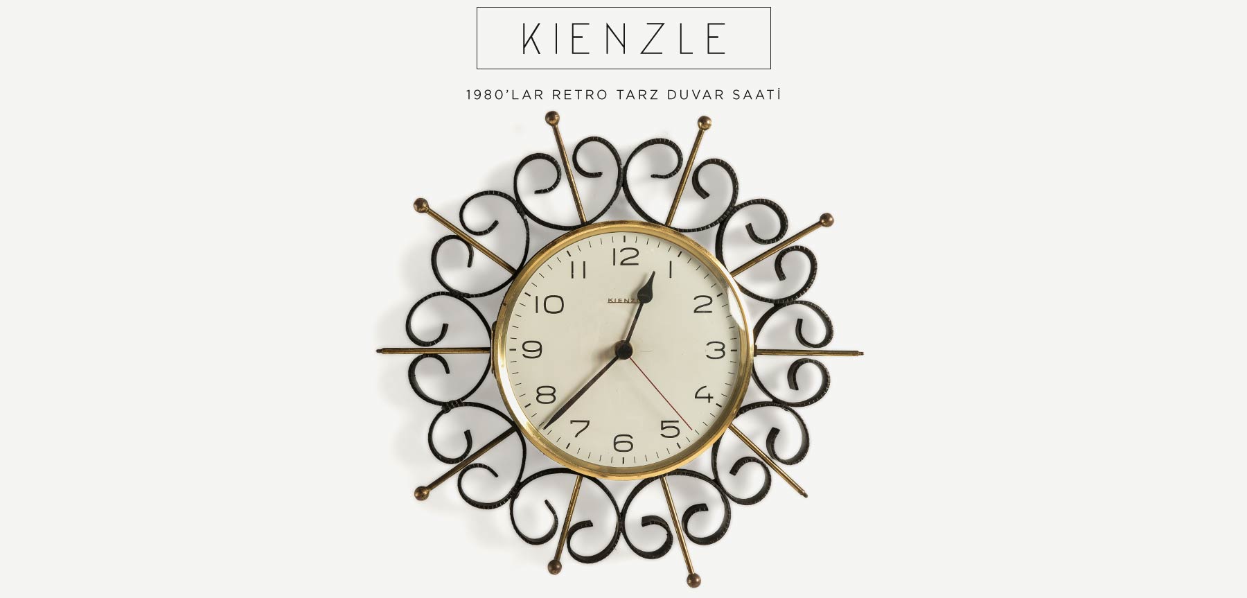 kıenzle retro güneş saat resmi