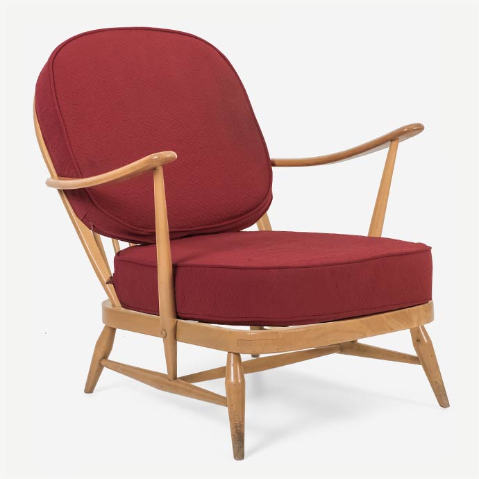 ercol vintage windsor armchair resmi