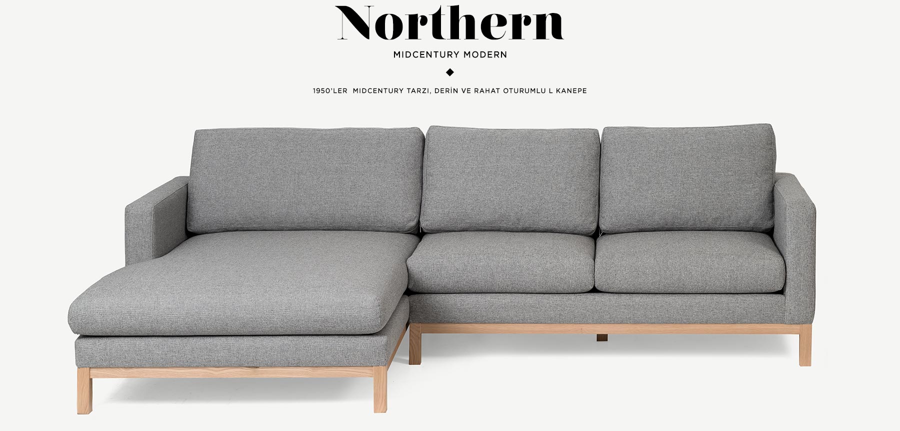 northern mıdcentury l kanepe resmi