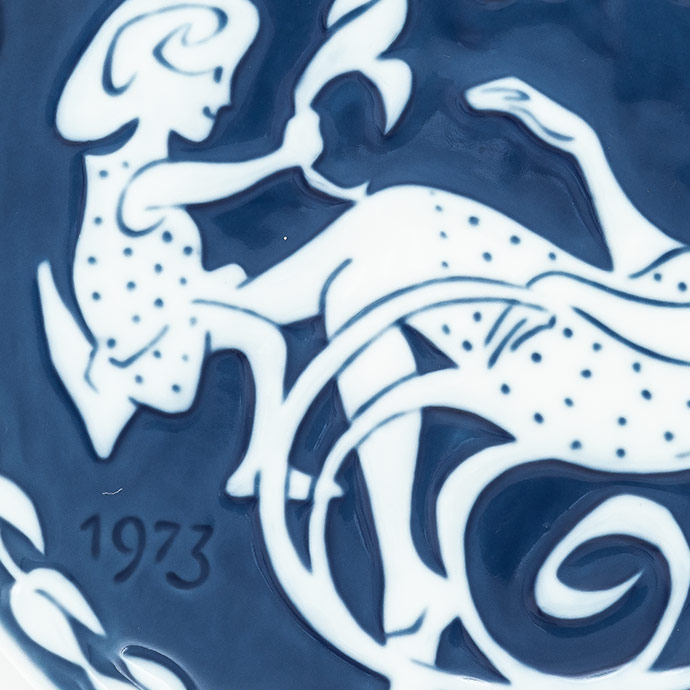 royal copenhagen mors dag koleksiyon tabağı resmi