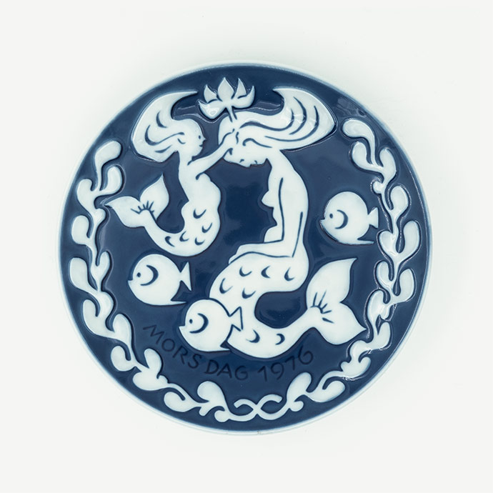 royal copenhagen mors dag koleksiyon tabağı resmi