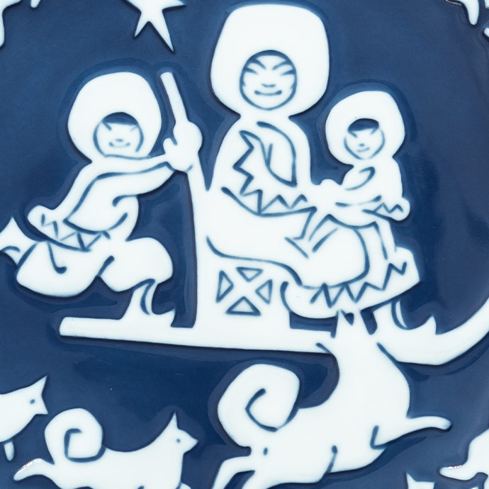royal copenhagen mors dag koleksiyon tabağı resmi