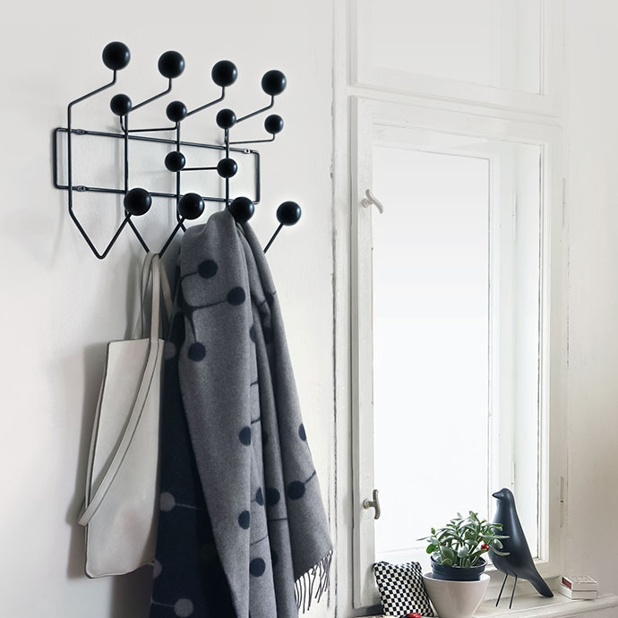 charles eames hang ıt all siyah toplu askılık