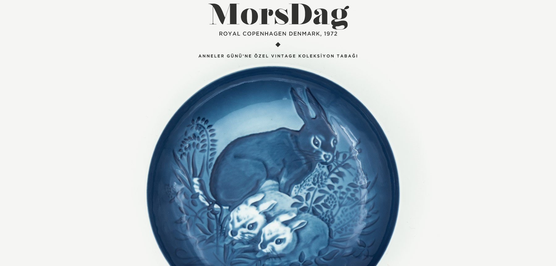 royal copenhagen mors dag koleksiyon tabağı resmi