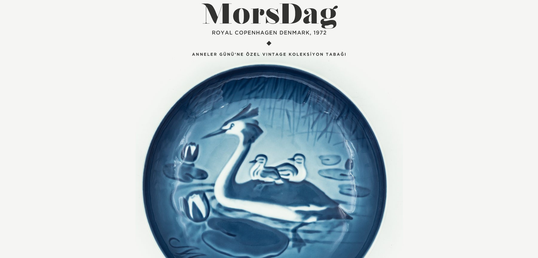 royal copenhagen mors dag koleksiyon tabağı resmi