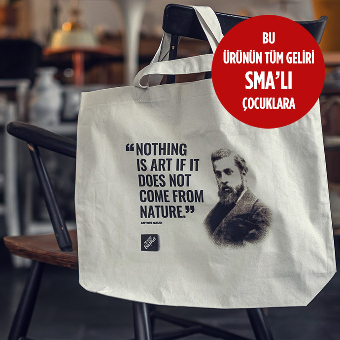 ham bez tote bag | antonı gaudı resmi