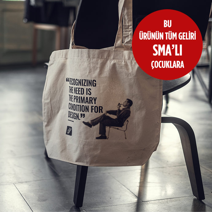ham bez tote bag | charles eames resmi