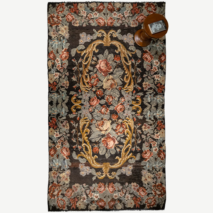 vintage karabağ kilimi 6,84 m2 resmi