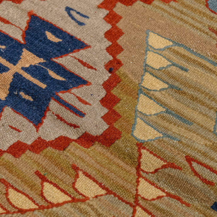 uşak el dokuması kilim 1,90 m2 resmi