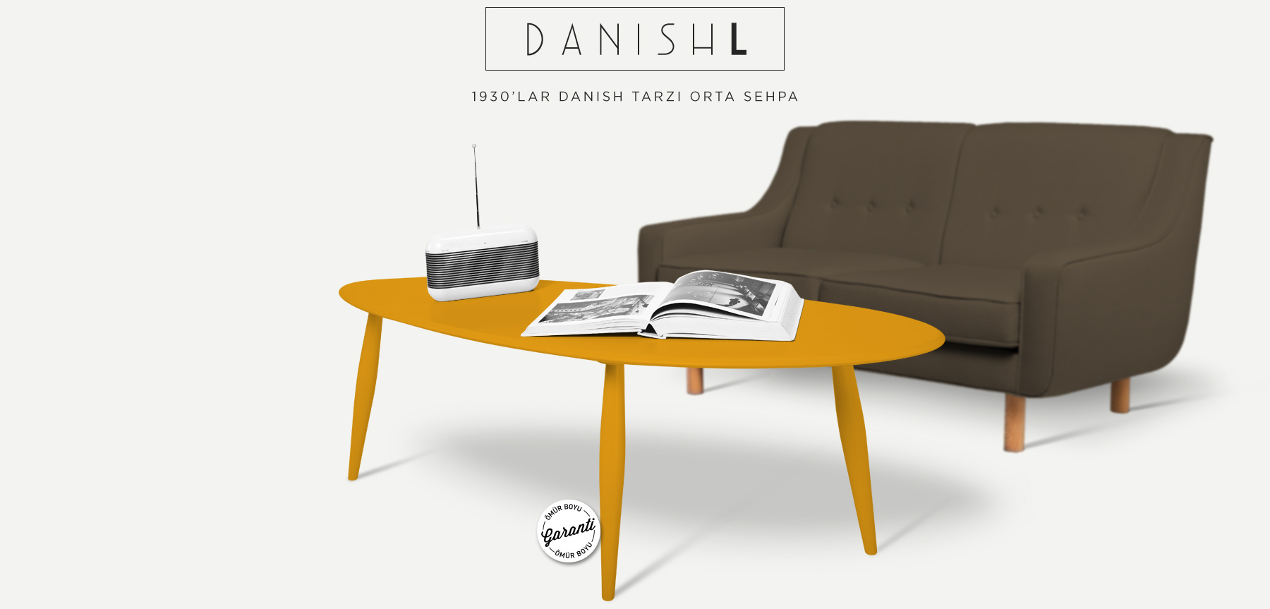 danısh™ l hardal orta sehpa resmi