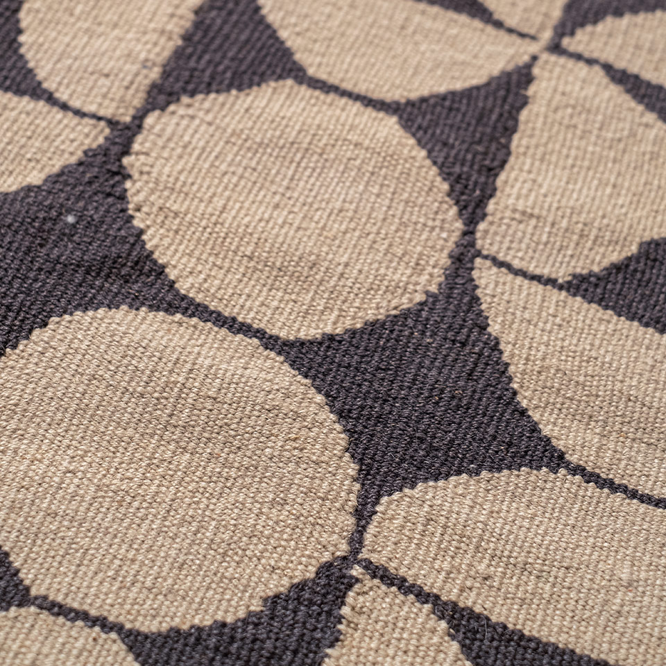 square el dokuması kilim 70x145, 1,10 m2 resmi