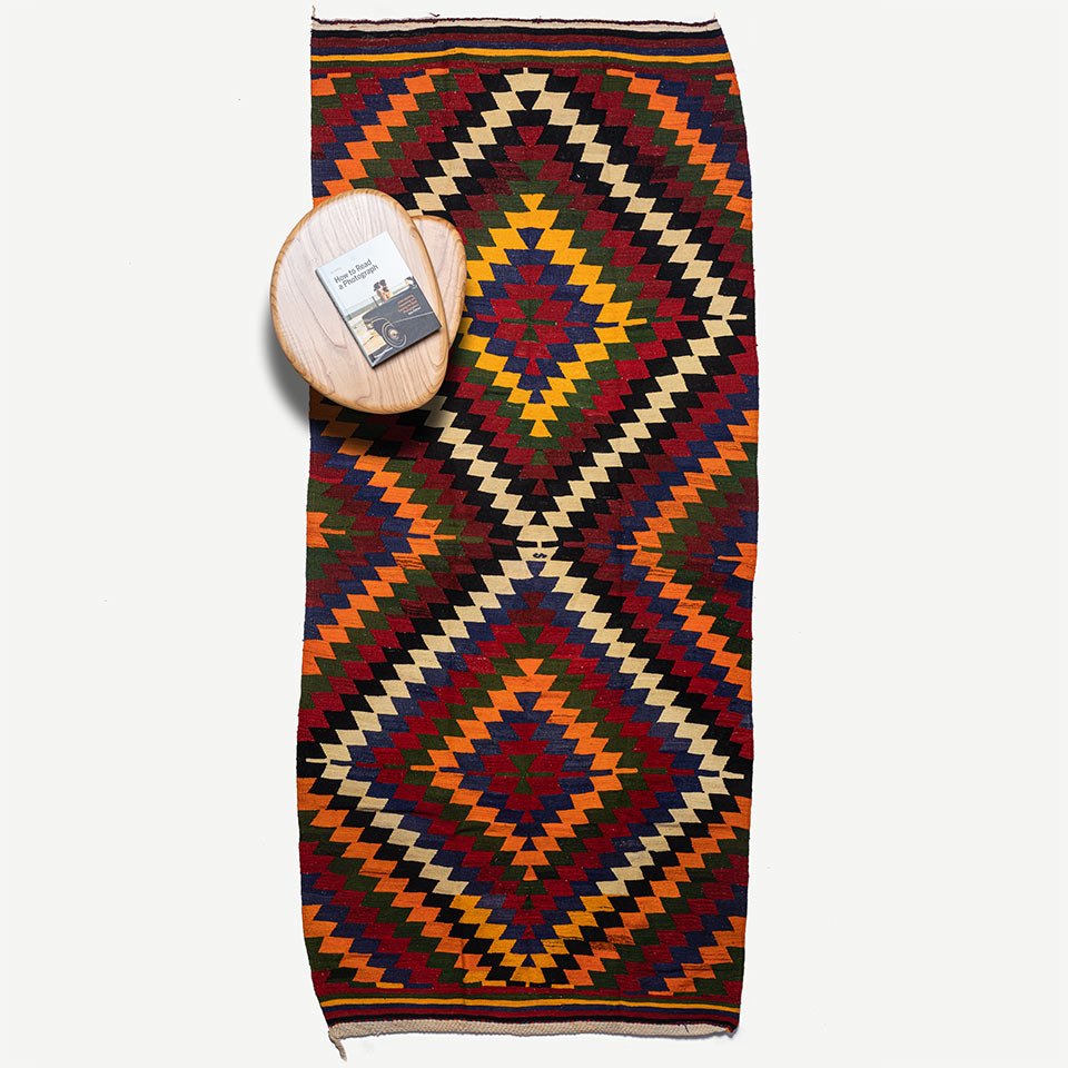 vintage antalya el dokuması kilim 5 m2 resmi