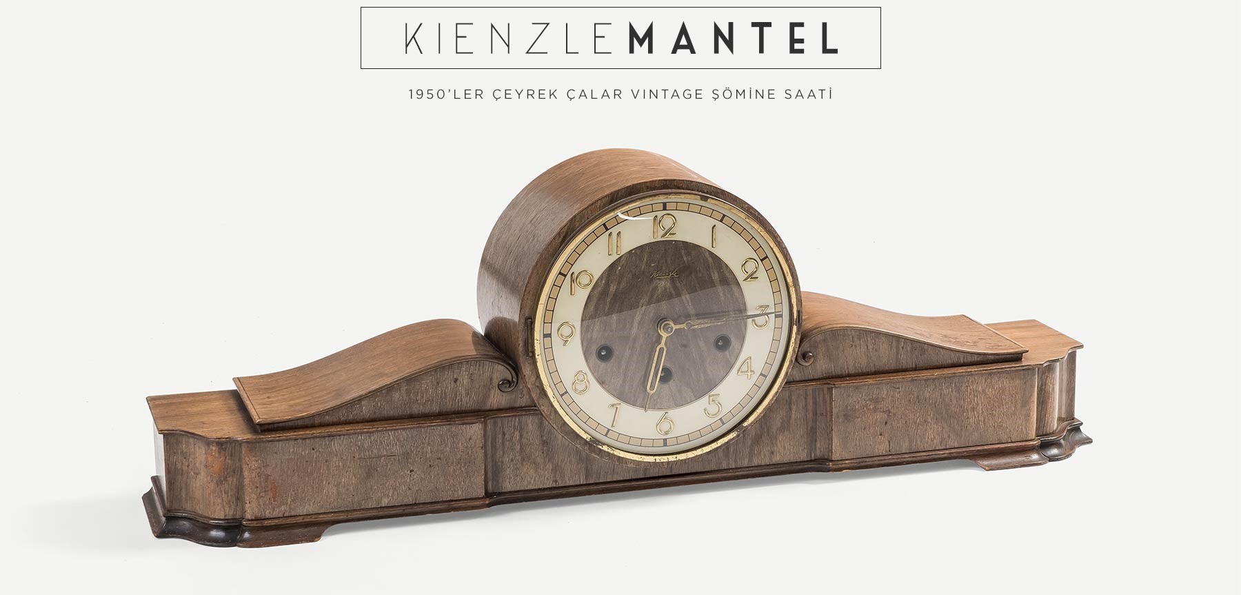 kıenzle art deco şömine saati resmi