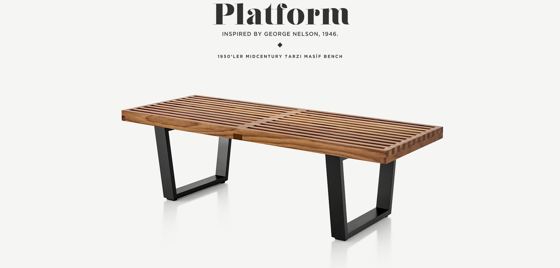 nelson platform bench 120 resmi