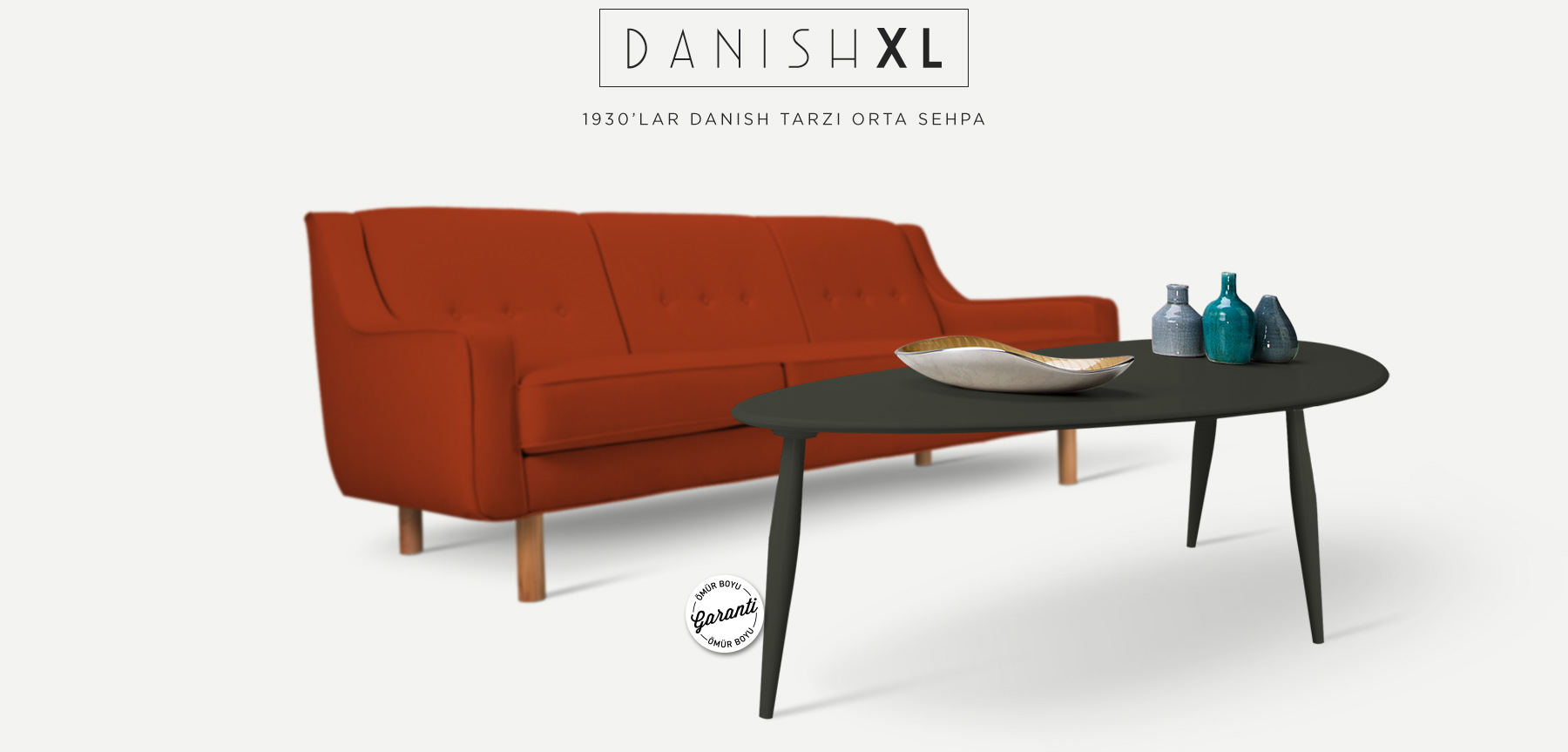 danısh™ xl antrasit orta sehpa resmi