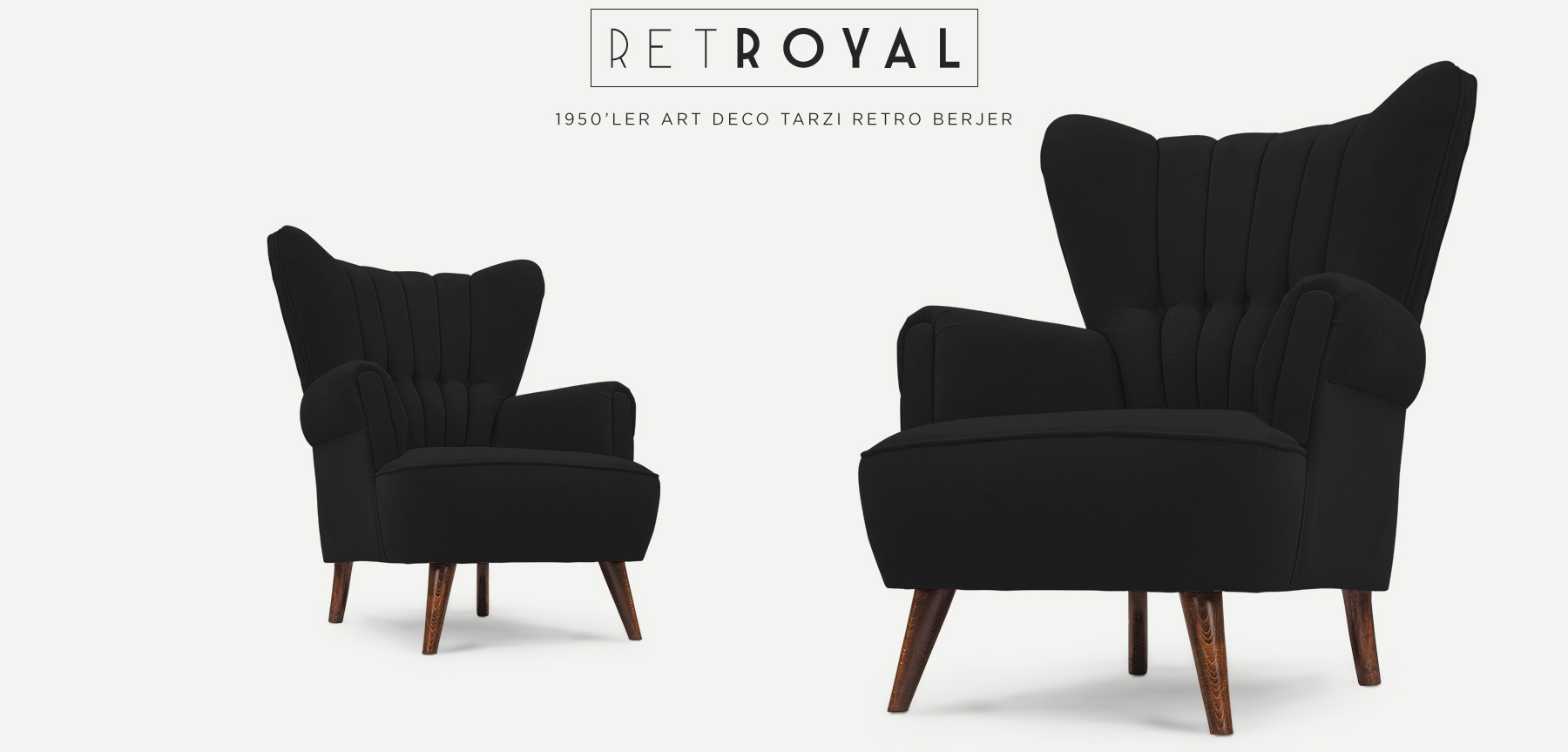 retroyal™ berjer siyah resmi